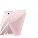 Dux Ducis Magi pour iPad mini 2021 smart cover avec support et rangement pour Apple Pencil rose