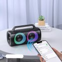 Haut-parleur Bluetooth sans fil Joyroom 5.1 avec éclairage LED couleur noir (JR-MW02)