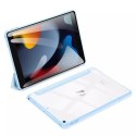 Dux Ducis Copa pour iPad 10.2&#39;&#39; 2021/2020/2019 smart cover avec support bleu