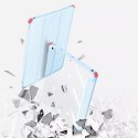 Dux Ducis Copa pour iPad 10.2&#39;&#39; 2021/2020/2019 smart cover avec support bleu