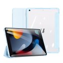 Dux Ducis Copa pour iPad 10.2&#39;&#39; 2021/2020/2019 smart cover avec support bleu