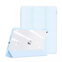 Dux Ducis Copa pour iPad 10.2&#39;&#39; 2021/2020/2019 smart cover avec support bleu