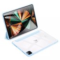 Dux Ducis Copa pour iPad Pro 12.9&#39;&#39; 2021/2020/2018 smart cover avec support bleu