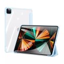 Dux Ducis Copa pour iPad Pro 12.9&#39;&#39; 2021/2020/2018 smart cover avec support bleu