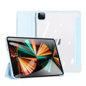 Dux Ducis Copa pour iPad Pro 12.9&#39;&#39; 2021/2020/2018 smart cover avec support bleu