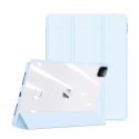 Dux Ducis Copa pour iPad Pro 12.9&#39;&#39; 2021/2020/2018 smart cover avec support bleu