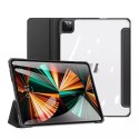 Dux Ducis Copa pour iPad Pro 12.9&#39;&#39; 2021/2020/2018 smart cover avec support noir