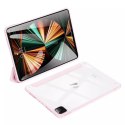 Dux Ducis Copa pour iPad Pro 12.9&#39;&#39; 2021/2020/2018 smart cover avec support rose