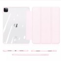 Dux Ducis Copa pour iPad Pro 12.9&#39;&#39; 2021/2020/2018 smart cover avec support rose