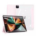 Dux Ducis Copa pour iPad Pro 12.9&#39;&#39; 2021/2020/2018 smart cover avec support rose