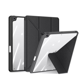 Dux Ducis Magi pour iPad 10.2'' 2021/2020/2019 smart cover avec support et rangement pour Apple Pencil noir