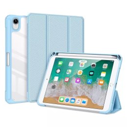 Dux Ducis Toby Smart Cover blindé pour iPad mini 2021 avec support pour Apple Pencil bleu