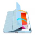 Dux Ducis Toby Smart Cover blindé pour iPad mini 2021 avec support pour Apple Pencil bleu