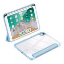 Dux Ducis Toby Smart Cover blindé pour iPad mini 2021 avec support pour Apple Pencil bleu