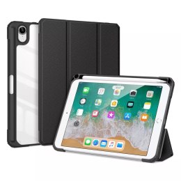 Dux Ducis Toby Smart Cover blindé pour iPad mini 2021 avec support pour Apple Pencil noir