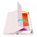 Dux Ducis Toby Smart Cover blindé pour iPad mini 2021 avec support pour Apple Pencil rose