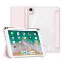 Dux Ducis Toby Smart Cover blindé pour iPad mini 2021 avec support pour Apple Pencil rose