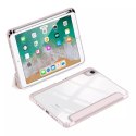 Dux Ducis Toby Smart Cover blindé pour iPad mini 2021 avec support pour Apple Pencil rose