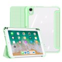 Dux Ducis Toby Smart Cover blindé pour iPad mini 2021 avec support pour Apple Pencil vert