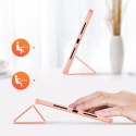 Housse pour tablette DUX DUCIS Domo avec support multi-angle et fonction de veille intelligente pour iPad mini 2021 rose