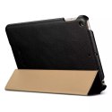 ICarer Leather Folio case for iPad mini 5 leather cover smart case noir (RID800-BK)