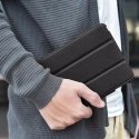 ICarer Leather Folio case for iPad mini 5 leather cover smart case noir (RID800-BK)