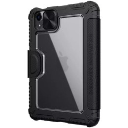 Nillkin Bumper Leather Case Pro Armored Smart Cover avec étui pour appareil photo et support pour iPad mini 2021 noir