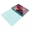 Stand Tablet Case Smart Cover case pour iPad 10.2 &#39;&#39; 2021 avec fonction stand bleu