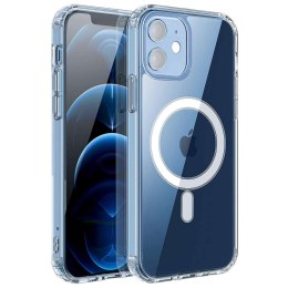 Etui do Mag Safe Alogy Ultra Slim Mag do ładowarek Qi do iPhone 12 Mini Przezroczyste