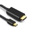 Kabel przewód Alogy adapter HDMI 2.1 na USB-C Type-C HDTV 4K 2m Czarny