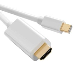 Kabel przewód Alogy adapter HDMI 2.1 na USB-C Type-C HDTV 4K 2m Czarny