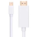 Kabel przewód Alogy adapter HDMI 2.1 na USB-C Type-C HDTV 4K 2m Czarny