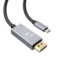 Kabel przewód Alogy adapter HDMI 2.1 na USB-C Type-C HDTV 4K 2m Czarny