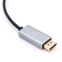 Kabel przewód Alogy adapter HDMI 2.1 na USB-C Type-C HDTV 4K 2m Czarny