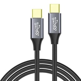 Kabel przewód Alogy adapter HDMI 2.1 na USB-C Type-C HDTV 4K 2m Czarny