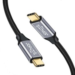 Kabel przewód Alogy adapter HDMI 2.1 na USB-C Type-C HDTV 4K 2m Czarny