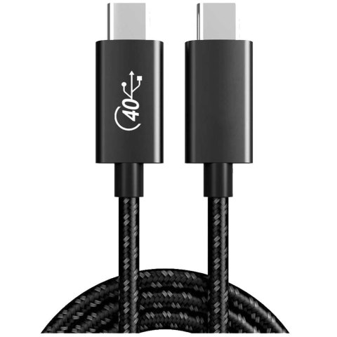 Kabel przewód Alogy adapter HDMI 2.1 na USB-C Type-C HDTV 4K 2m Czarny