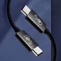 Kabel przewód Alogy adapter HDMI 2.1 na USB-C Type-C HDTV 4K 2m Czarny