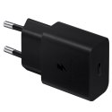 Chargeur mural USB Samsung Type C 15W PD AFC + câble USB Type C noir (EP-T1510XBEGEU)