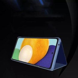Clear View Case flip cover pour Samsung Galaxy A73 bleu