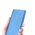 Clear View Case flip cover pour Samsung Galaxy A73 bleu