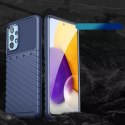 Coque blindée souple Thunder Case pour Samsung Galaxy A73 bleu