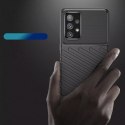 Coque blindée souple Thunder Case pour Samsung Galaxy A73 noir