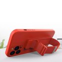 Corde Cas Silicone Longe Couverture Bourse Longe Sangle Pour Samsung Galaxy S21 FE Rouge