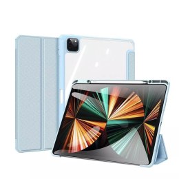 Dux Ducis Toby Smart Cover blindé pour iPad Pro 12.9'' 2021 avec support pour Apple Pencil bleu