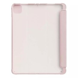 Stand Tablet Case Smart Cover case pour iPad Pro 11 '' 2021 avec fonction stand rose