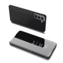 Clear View Case flip cover pour Samsung Galaxy S22+ (S22 Plus) noir