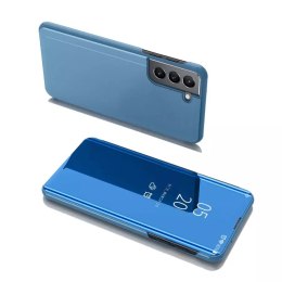 Clear View Case flip cover pour Samsung Galaxy S22 bleu