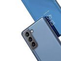 Clear View Case flip cover pour Samsung Galaxy S22 bleu