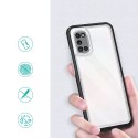 Coque transparente 3 en 1 pour Samsung Galaxy A03s (166) coque en gel noir